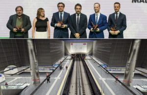 La prolongación de la Línea 3 de Metro de Madrid, ejecutada por Azvi, reconocida como mejor obra por Caminos Madrid