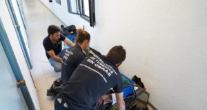 Castillo Nevado apuesta por técnicas innovadoras para rehabilitar desagües sin necesidad de obra