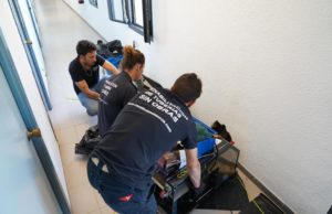 Castillo Nevado apuesta por técnicas innovadoras para rehabilitar desagües sin necesidad de obra