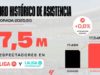 Más de 17,5 millones de aficionados acudieron a los partidos de LALIGA