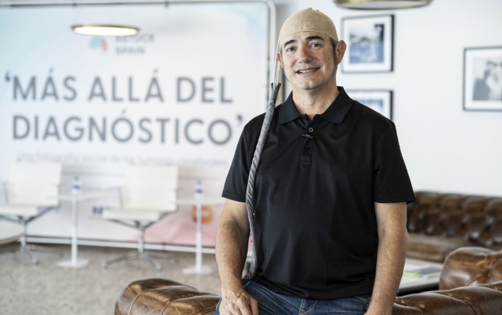 Daniel López cuenta su caso durante el II Workshop de Astuce Spain | Foto de Jorge Villa