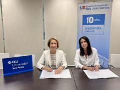 El Hospital Universitario Rey Juan Carlos y la Universidad CEU San Pablo firman un convenio para desarrollar prácticas clínicas
