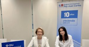 El Hospital Universitario Rey Juan Carlos y la Universidad CEU San Pablo firman un convenio para desarrollar prácticas clínicas