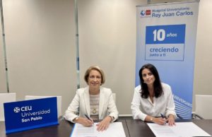 El Hospital Universitario Rey Juan Carlos y la Universidad CEU San Pablo firman un convenio para desarrollar prácticas clínicas